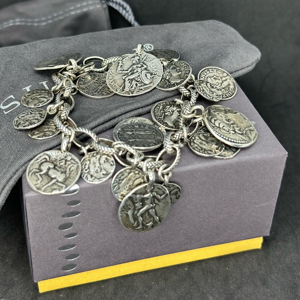Silpada Roman Coin Bracelet